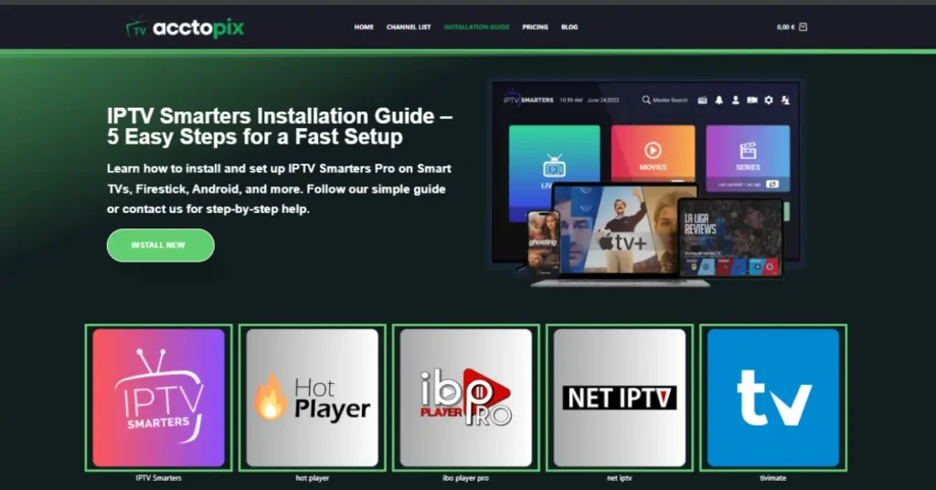 IPTV Streaming Apps