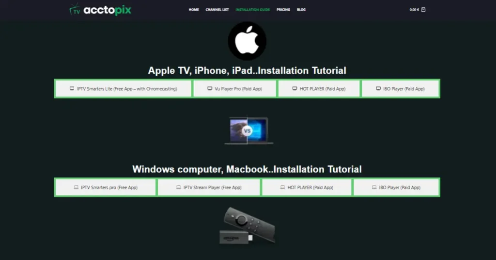 IPTV Streaming Apps