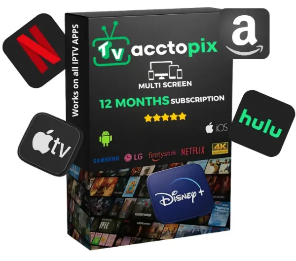 IPTV Subscription 12 Month– Duo Plan
