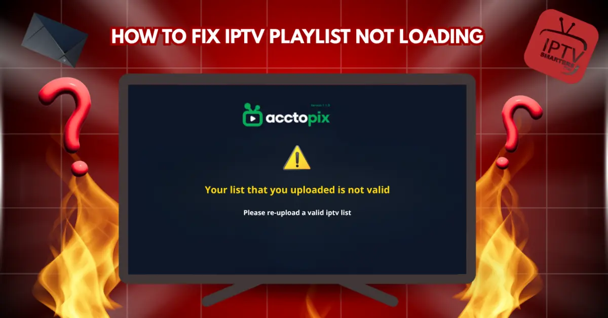 PTV Playlist Not Loading